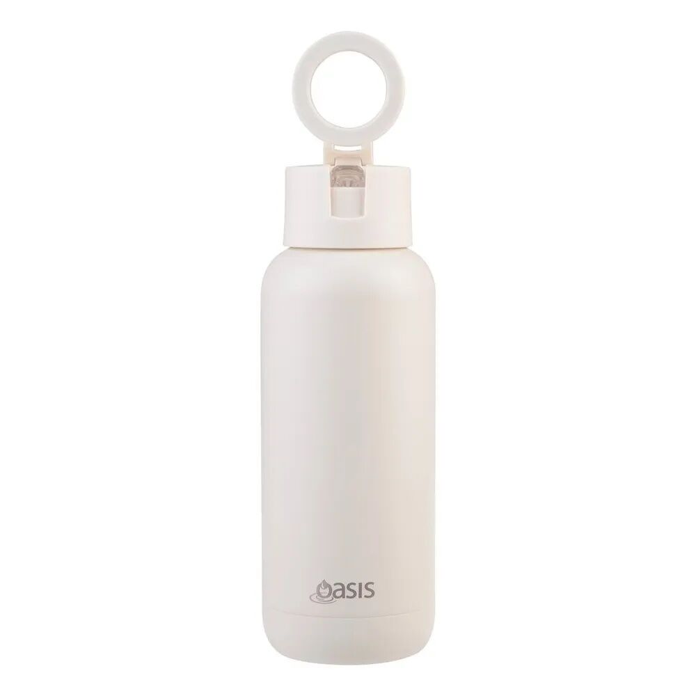 Oasis Moda Mag-Grip Triple Wall Insulated Water Bottle - 1L Alabaster