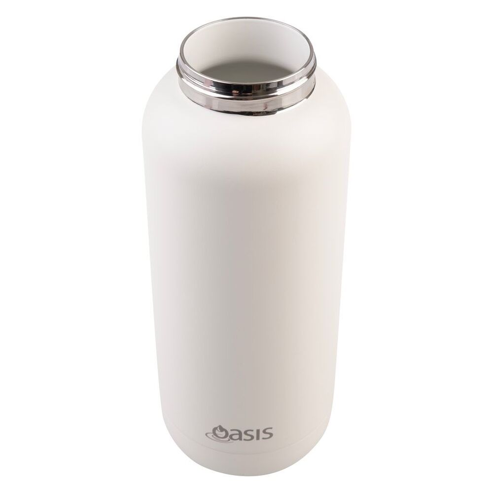 Oasis Moda Mag-Grip Triple Wall Insulated Water Bottle - 1L Alabaster