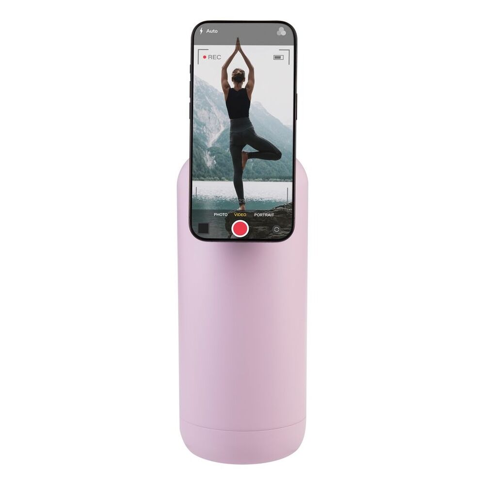 Oasis Moda Mag-Grip Triple Wall Insulated Water Bottle - 1L Pink Lemonade