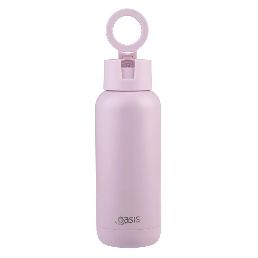 Oasis Moda Mag-Grip Triple Wall Insulated Water Bottle - 1L Pink Lemonade