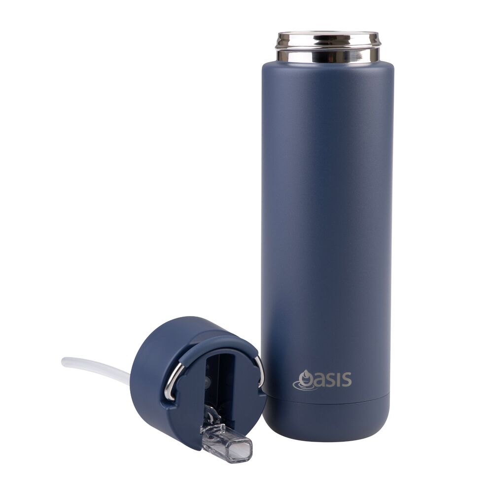Oasis Moda Triple Wall Insulated Water Bottle - 700ml Indigo