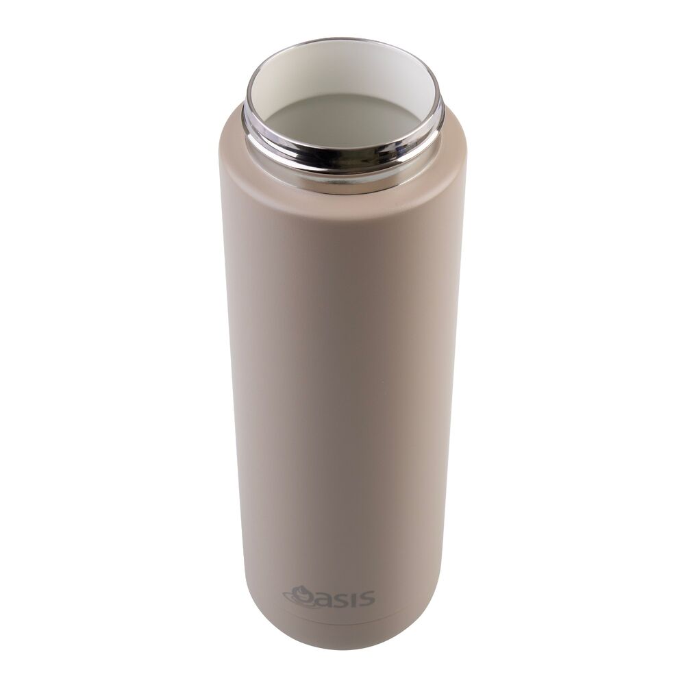 Oasis Moda Triple Wall Insulated Water Bottle - 700ml Latte