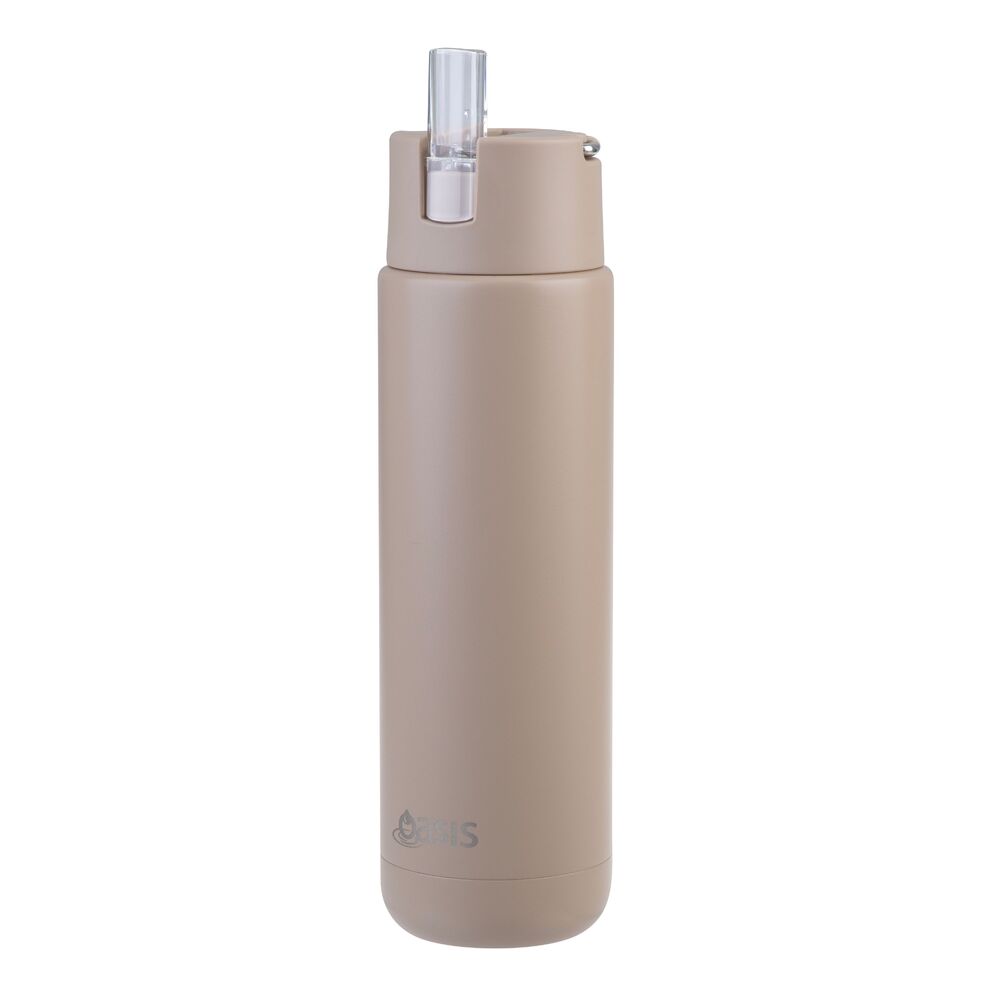 Oasis Moda Triple Wall Insulated Water Bottle - 700ml Latte