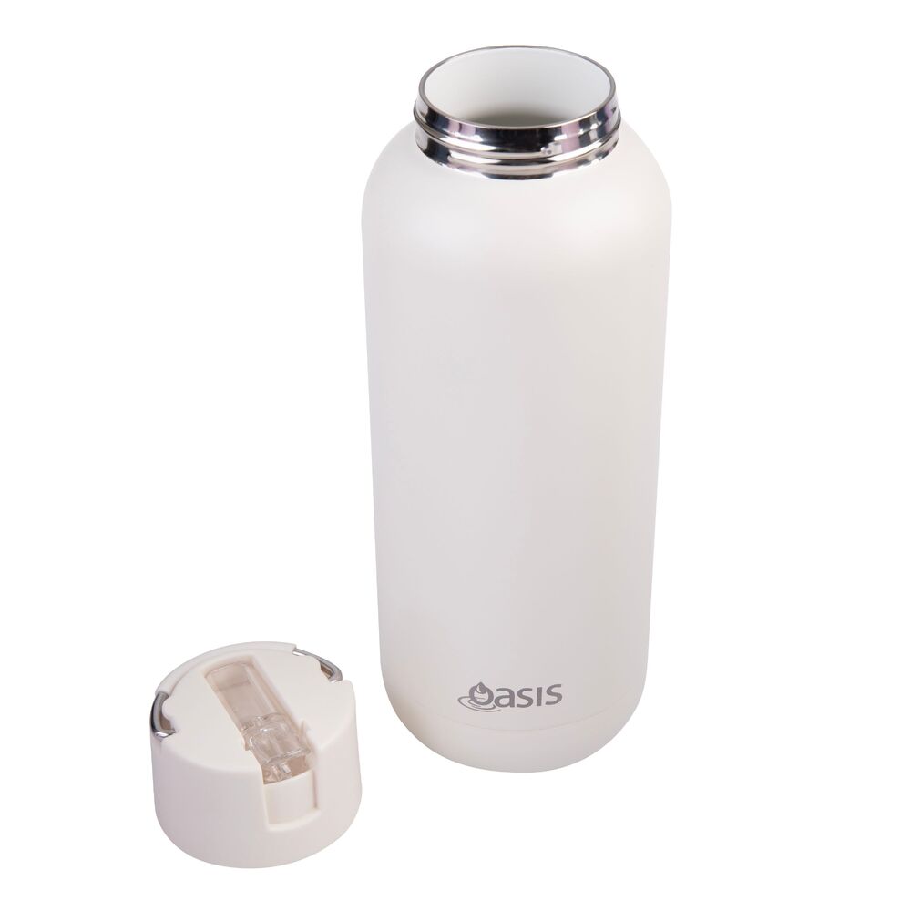 Oasis Moda Triple Wall Insulated Water Bottle - 1L Alabaster