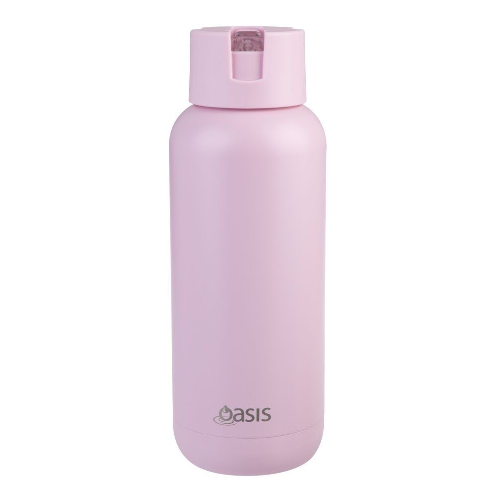 Oasis Moda Triple Wall Insulated Water Bottle - 1L Pink Lemonade