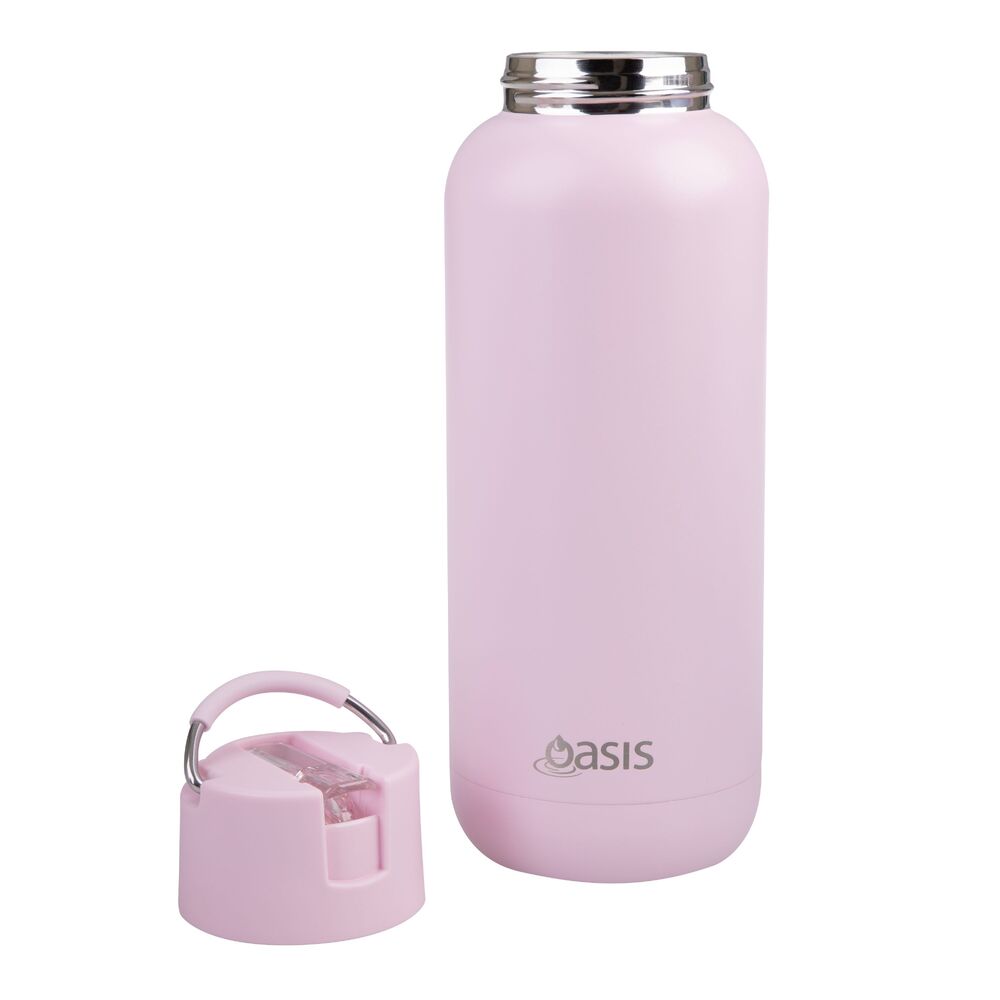 Oasis Moda Triple Wall Insulated Water Bottle - 1L Pink Lemonade