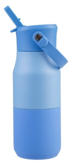 Oasis Double Wall Insulated Sipper Jnr Drink Bottle - 400ml Blue