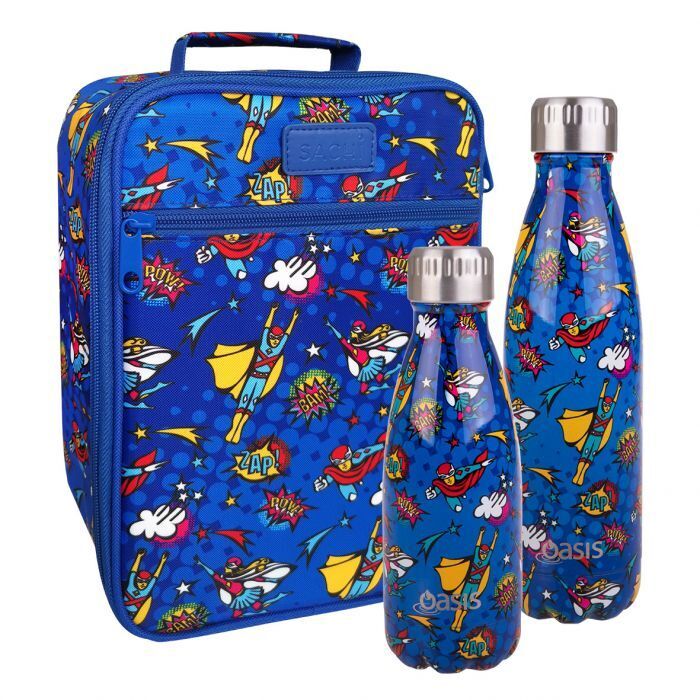 Oasis Insulated Drink Bottle - 350ml Super Heroes
