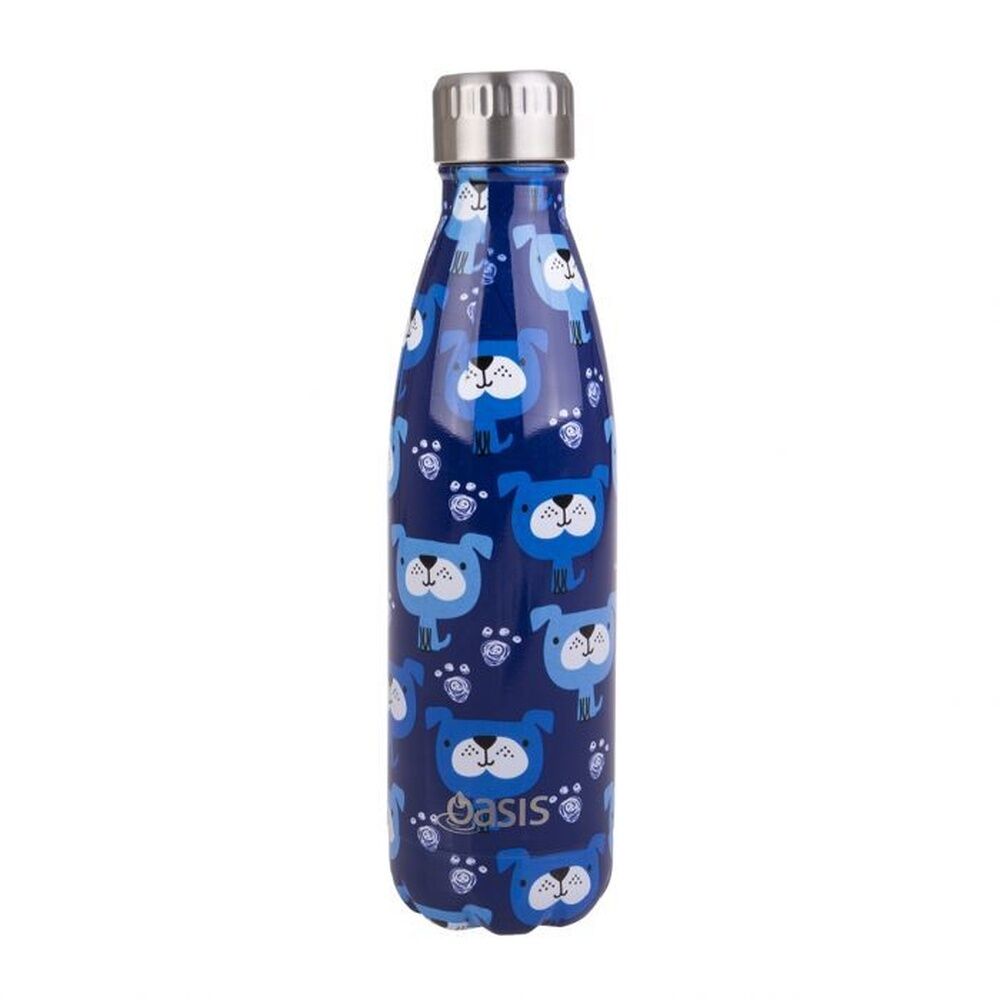 Oasis Insulated Drink Bottle - 500ml Blue Heeler