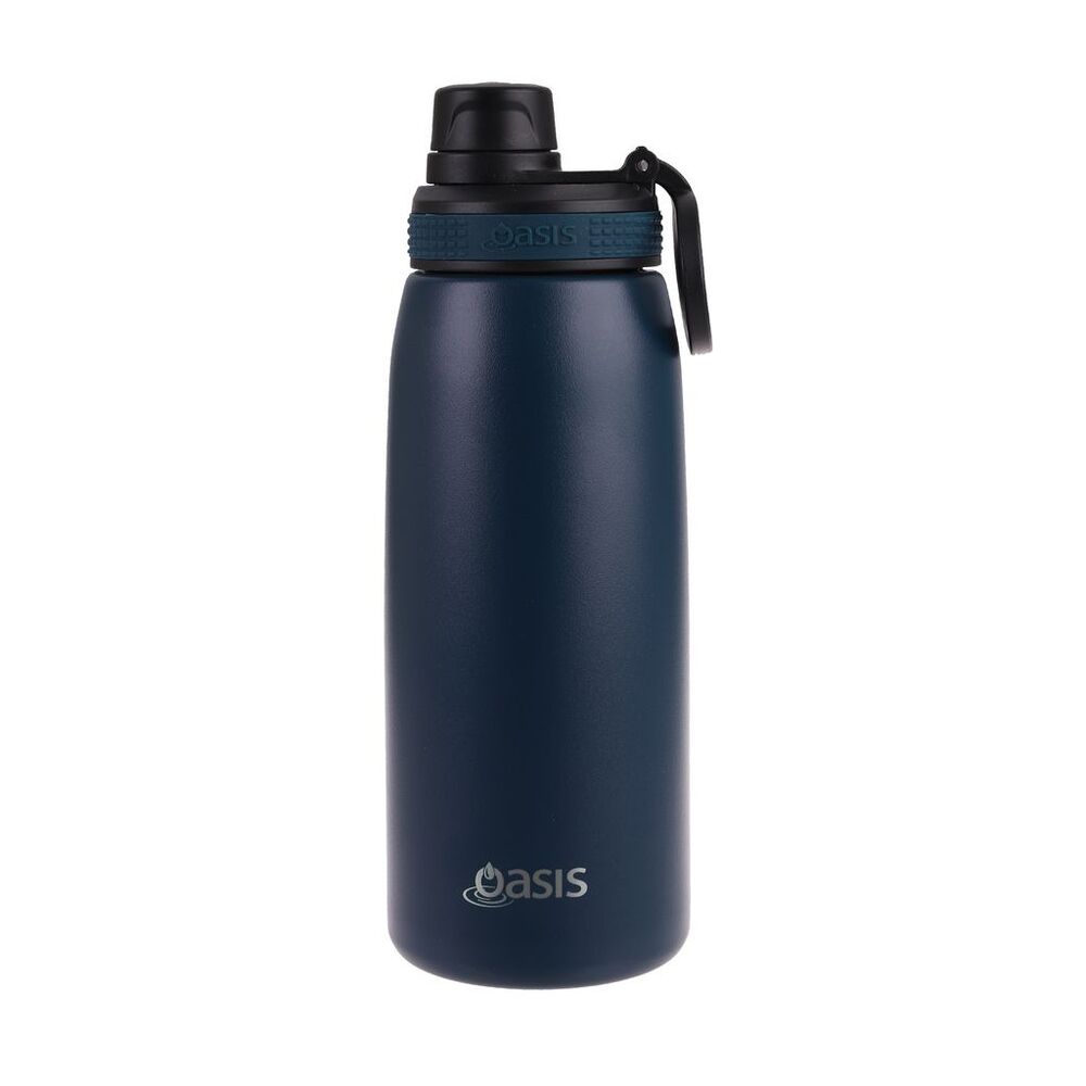 Oasis Double Wall Insulated Sports Bottle - 780ml Navy