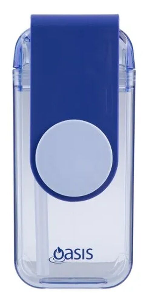 Oasis Tritan Kid's Straw Juice Box - 300ml Blue