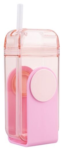 Oasis Tritan Kid's Straw Juice Box - 300ml Pink