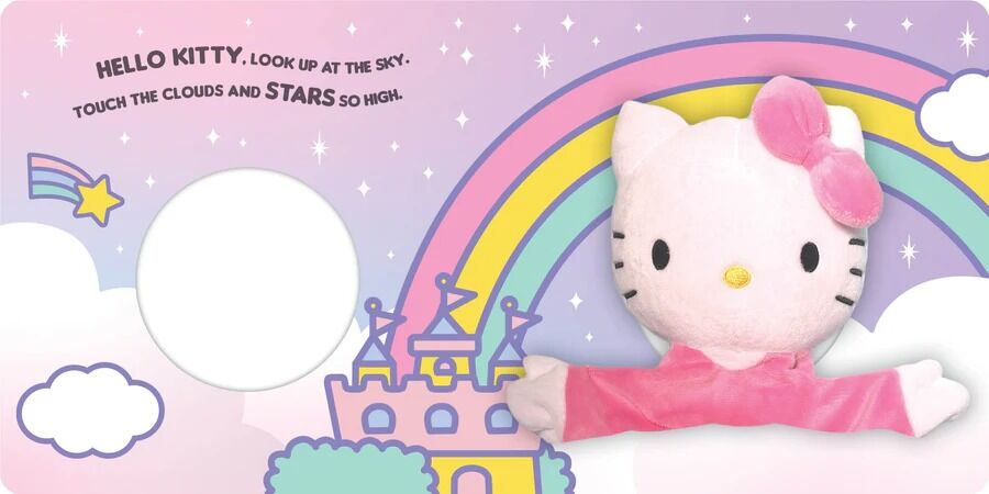 Hello Kitty Unicorn Party Hand Puppet Book