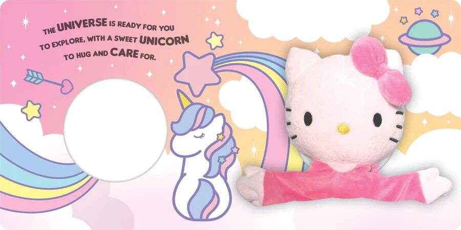 Hello Kitty Unicorn Party Hand Puppet Book