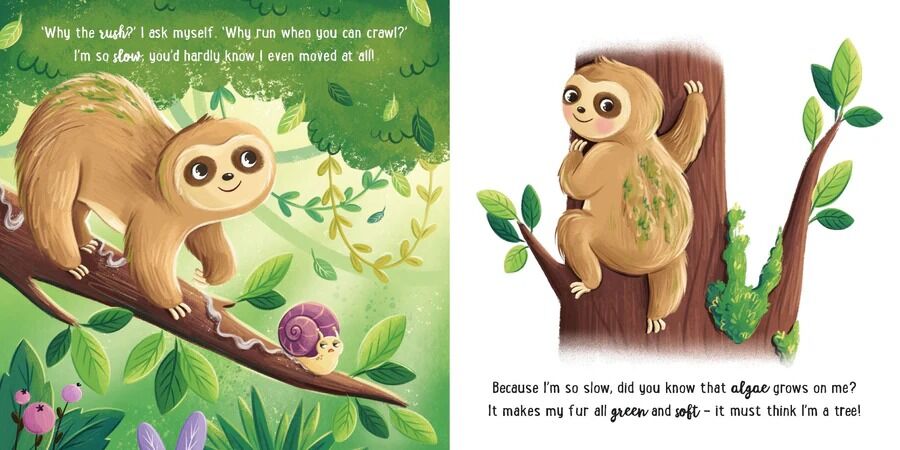 I Love Being a Sloth Padded Board Book