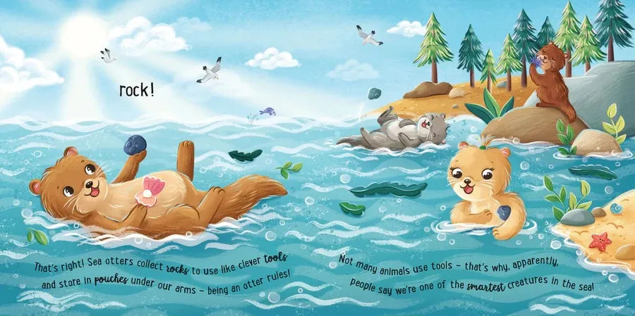 I Love Being a Sea Otter Padded Board Book