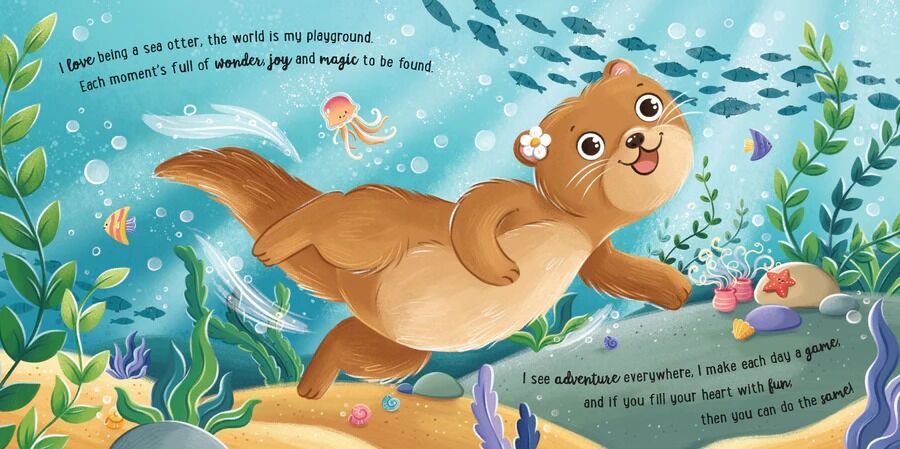 I Love Being a Sea Otter Padded Board Book