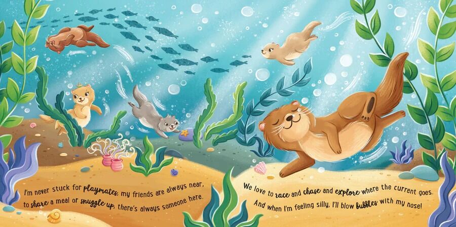 I Love Being a Sea Otter Padded Board Book