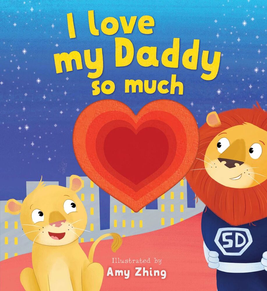 I Love My Daddy So Much Diecut Book