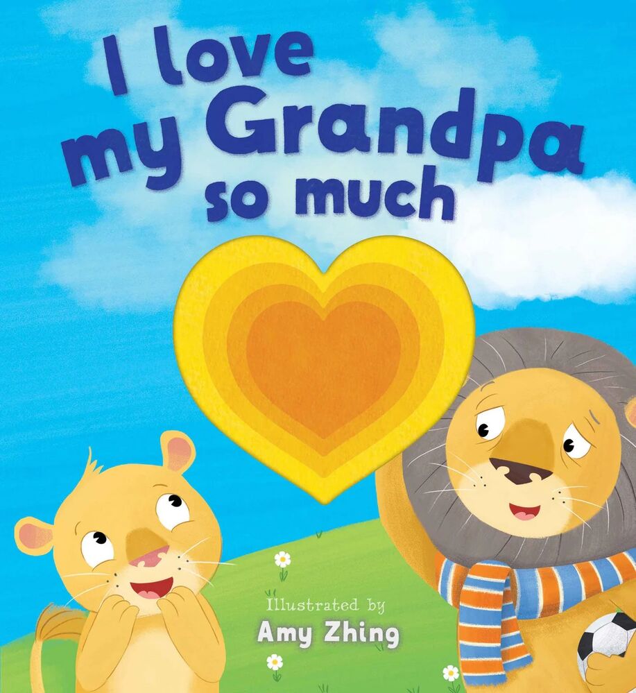 I Love My Grandpa So Much Diecut Book