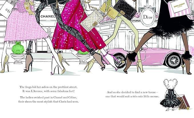 Claris The Mouse Book - Fashion Show Fiasco