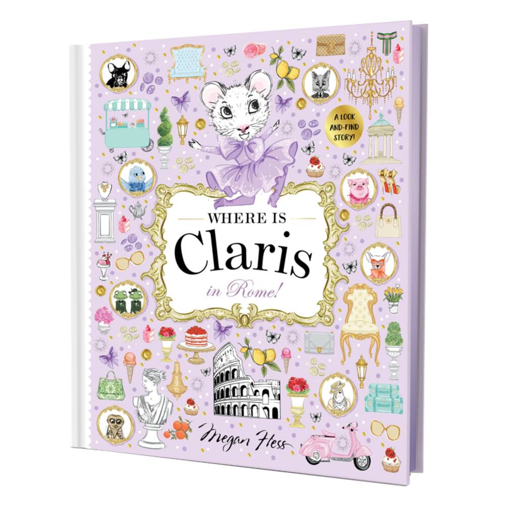 Claris The Mouse Book - Where is Claris in Rome!