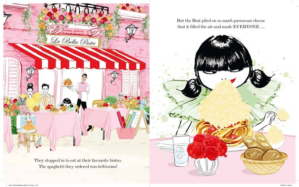 Claris The Mouse Book - Pasta Disaster