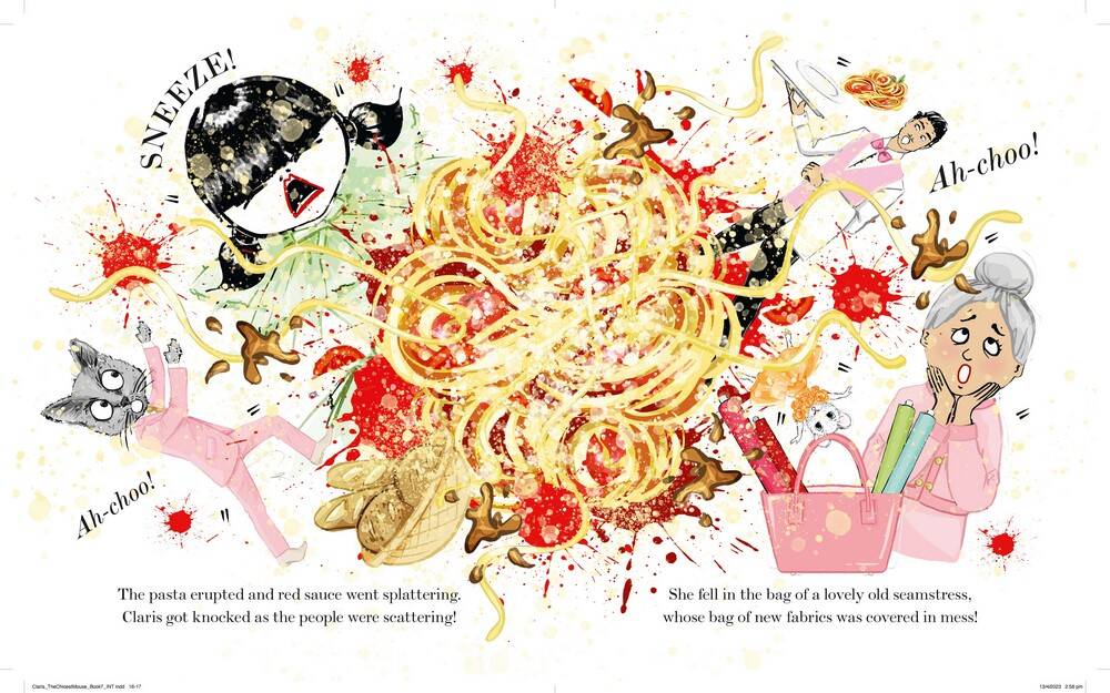 Claris The Mouse Book - Pasta Disaster