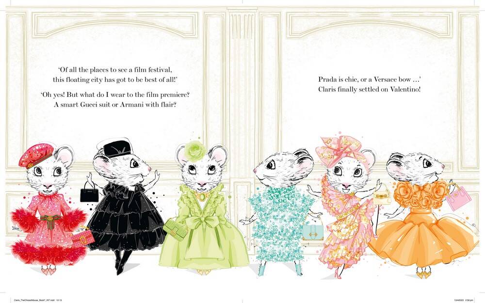 Claris The Mouse Book - Pasta Disaster