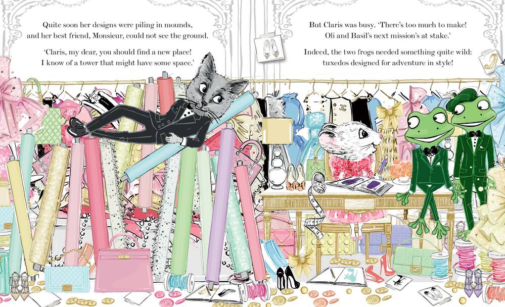 Claris The Mouse Book - Magnificent Mess