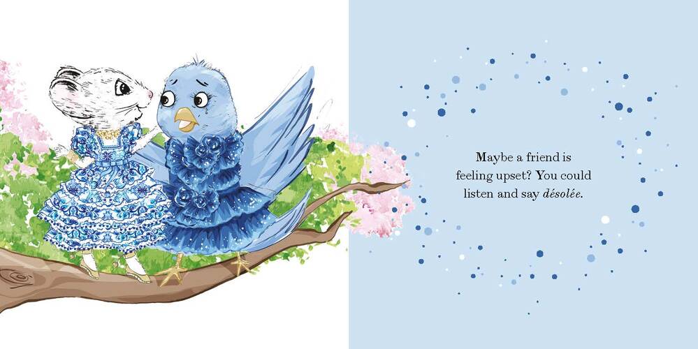 Claris The Mouse Board Book - Claris Says Merci