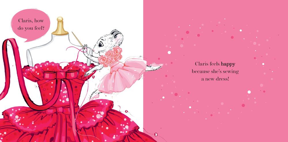 Claris The Mouse Board Book - Claris, How Do You Feel?