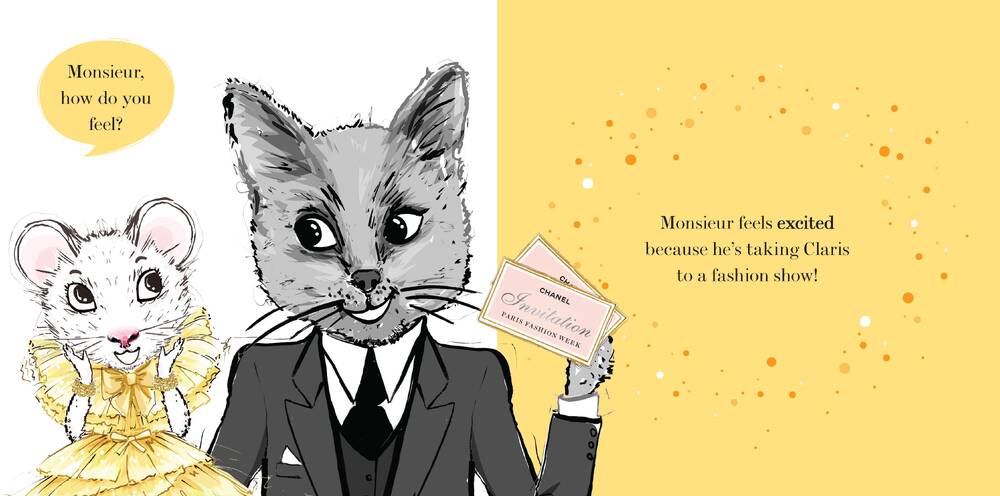 Claris The Mouse Board Book - Claris, How Do You Feel?
