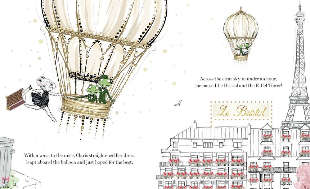 Claris The Mouse Board Book - Claris: The Chicest Mouse in Paris
