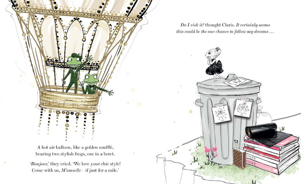 Claris The Mouse Board Book - Claris: The Chicest Mouse in Paris