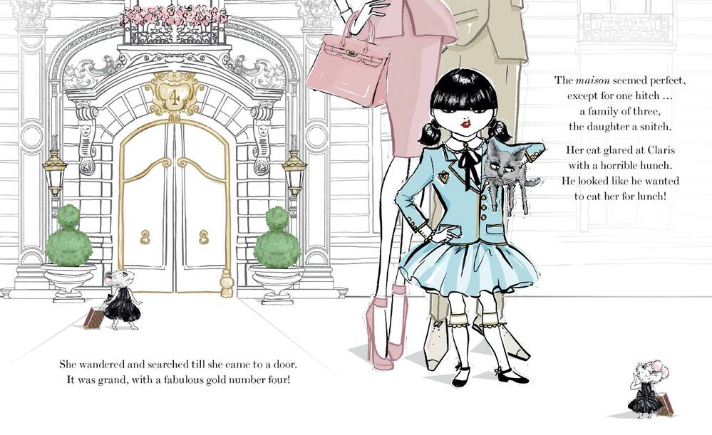 Claris The Mouse Board Book - Claris: The Chicest Mouse in Paris