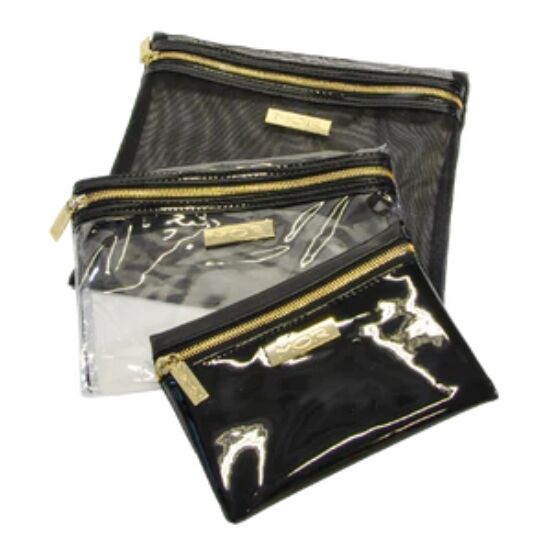 MOR Destination Noir - Melbourne Cosmetic Purse Trio