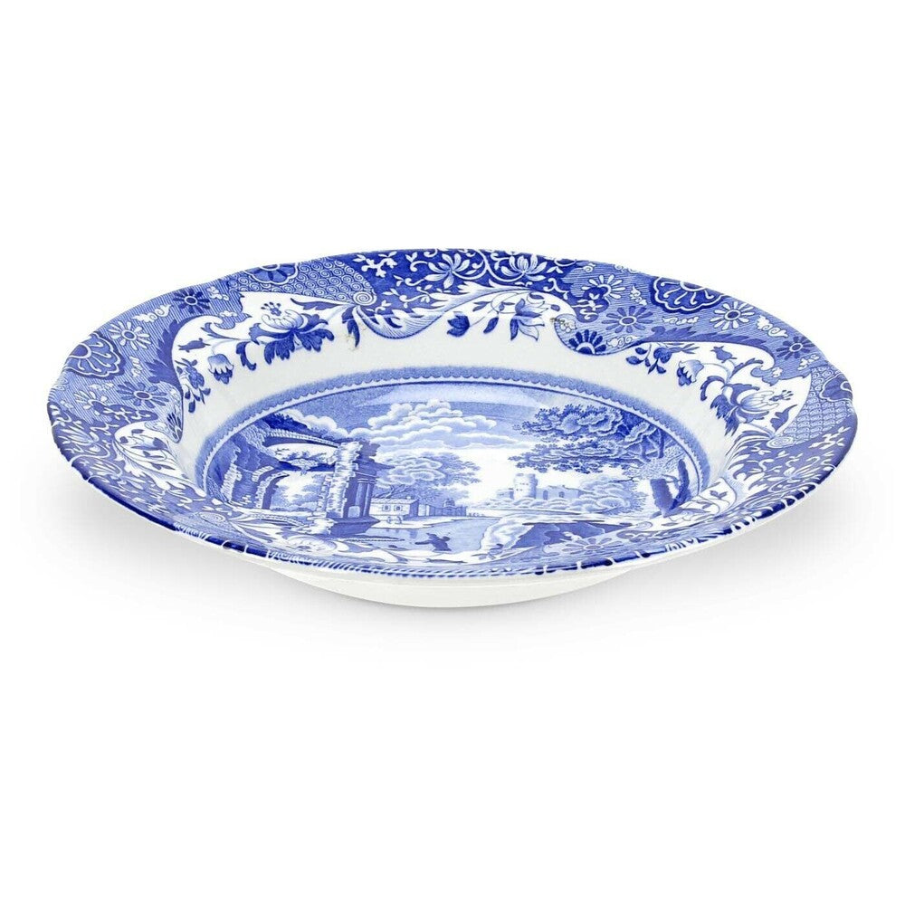 Spode Blue Italian - Soup Plate - 23cm (Set of 4)
