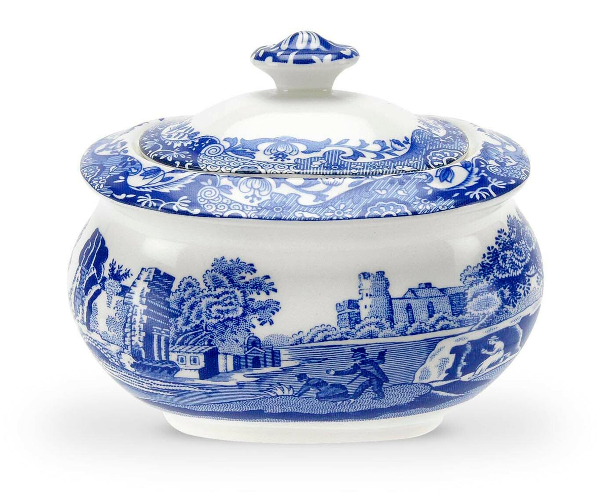 Spode Blue Italian - Sugar Box