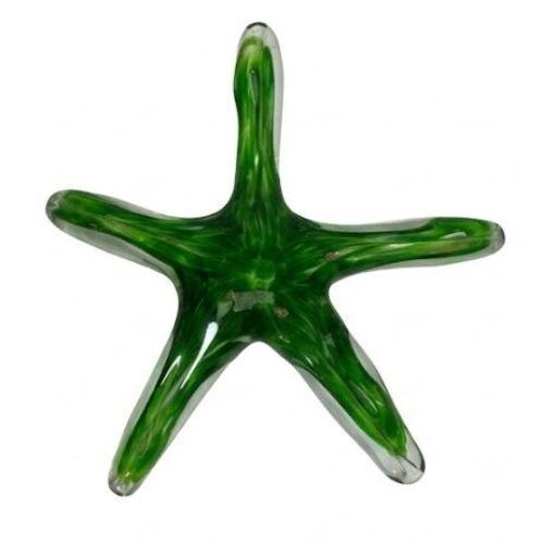 Zibo Glass Ornament - Emerald Sea Star
