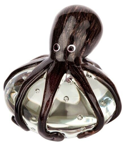 Zibo Glass Ornament - Miniature Octopus Puti