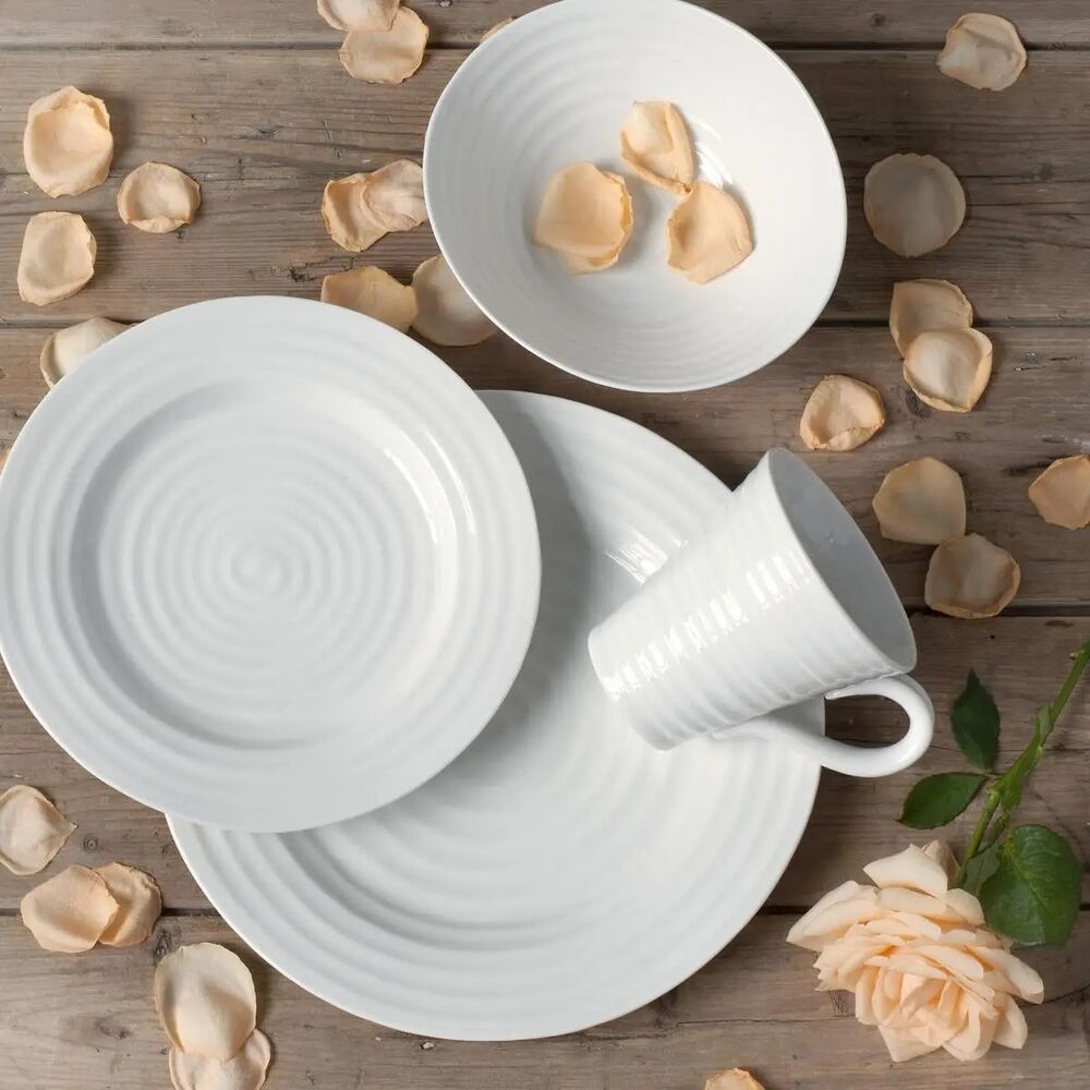 Sophie Conran for Portmeirion - White Small Footed Bowls (Set of 4)