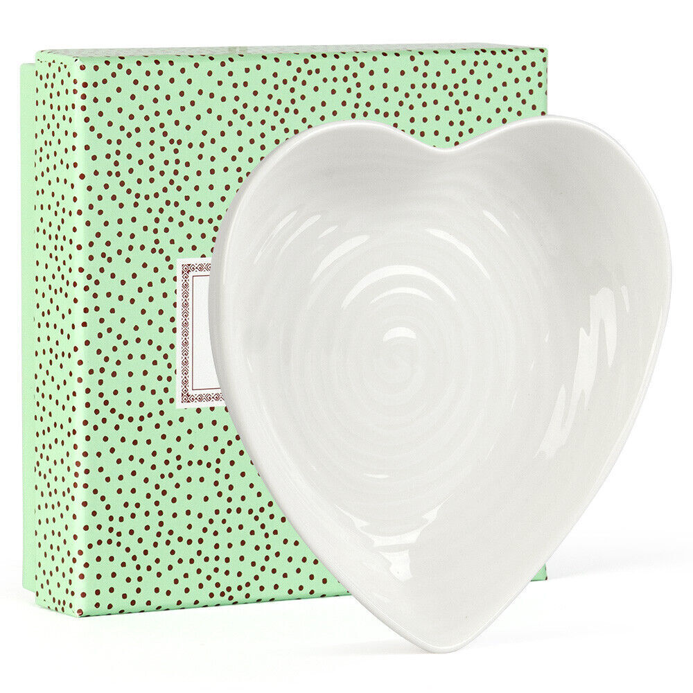 Sophie Conran for Portmeirion - White Small Heart Bowl 15cm