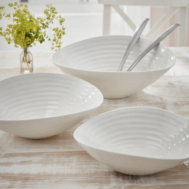Sophie Conran for Portmeirion - White Large Salad Bowl 33cm