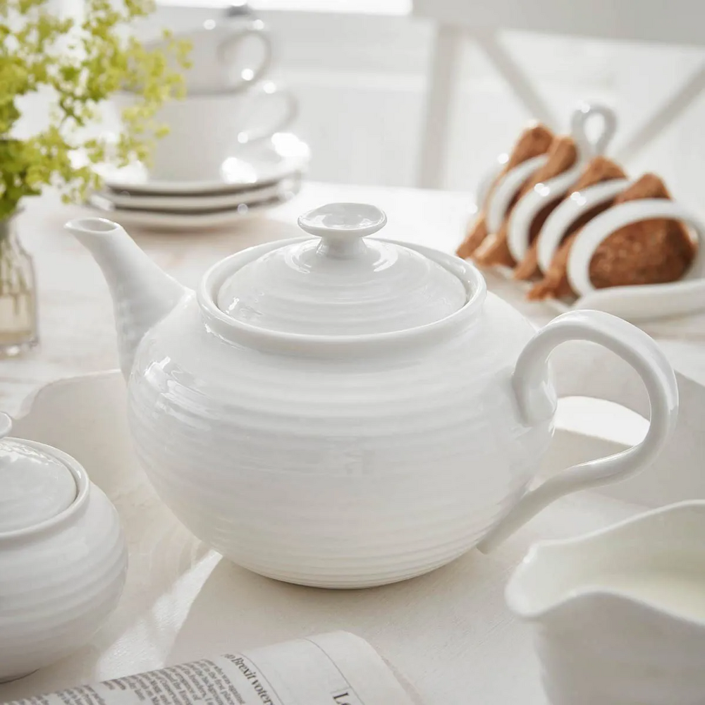 Sophie Conran for Portmeirion - White Large Teapot 1.13L