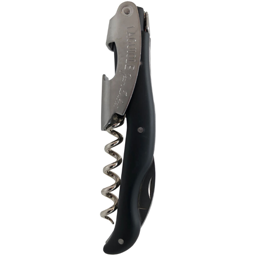 Jean dubost Laguiole - Black Soft Touch Waiter Corkscrew