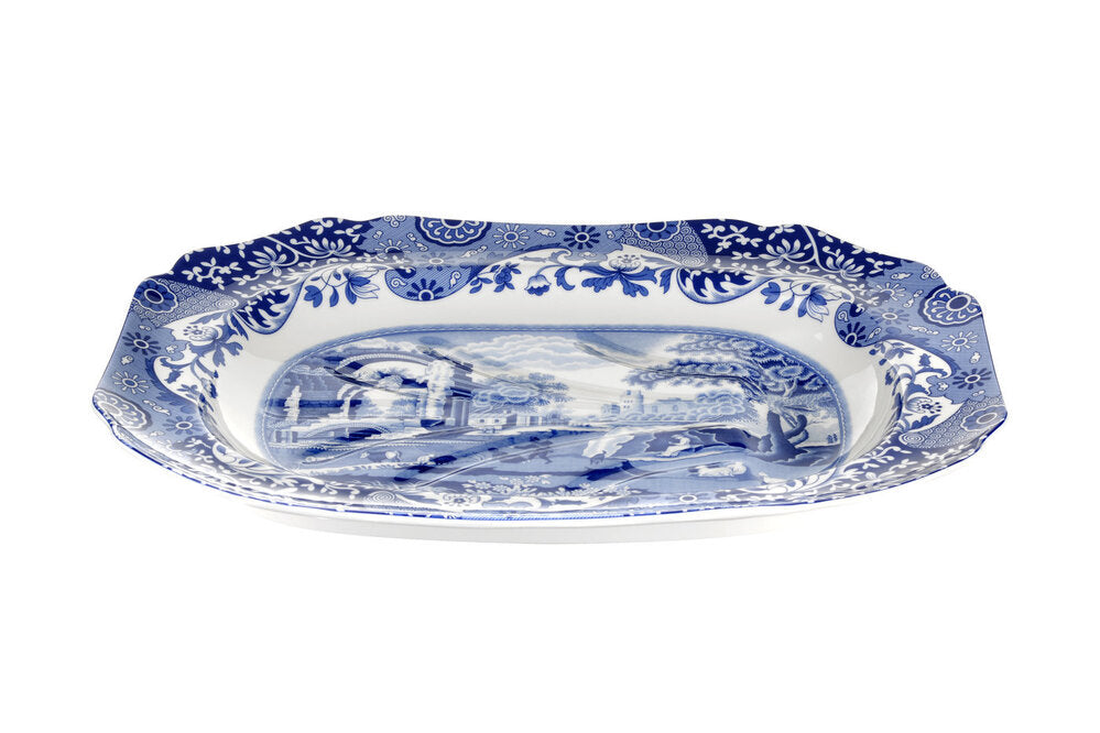 DAMAGED BOX - Spode Blue Italian - Platter - 53cm