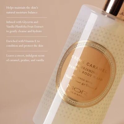 MOR Creme Caramel Body Wash