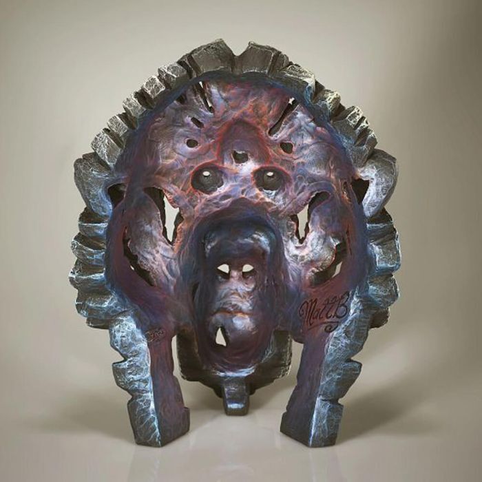 Edge Sculpture - Mandrill Bust