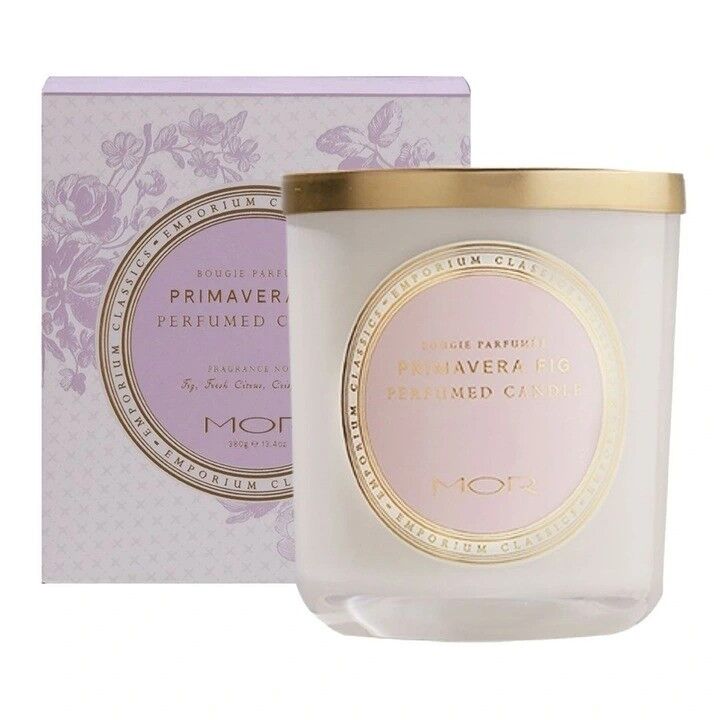 MOR Emporium Classics Perfumed Candle - Blanc Primavera Fig